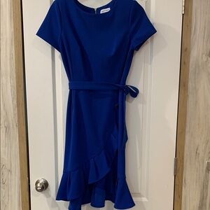 Gorgeous Calvin Klein Cobalt Blue Dress Size 4